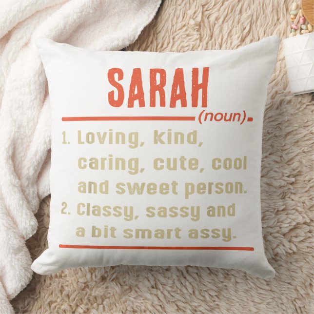 Personalized Name Definition sleeping pillow (Blanket)