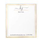 Personalized Name | From The Desk Of Notepad