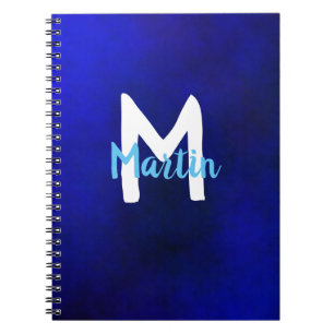Personalized Name Initial Notebook