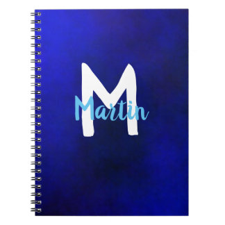 Personalized Name Initial Notebook