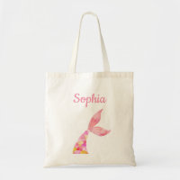 Personalized Name Mermaid Tail Girl Kids