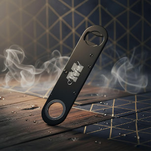 Personalized name monogram Pro Speed bottle opener