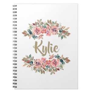Personalized Name Notebook   Custom Gifts for Her