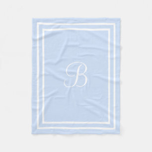 Personalized name or initial fleece Blanket