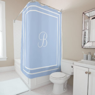 Personalized name or initial shower curtain