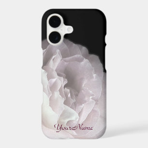 Personalized Name Pale Pink Rose Petals Floral