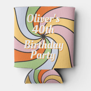 Personalized Name Photo Birthday Cooler