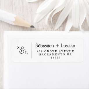 Personalized Name Return Address