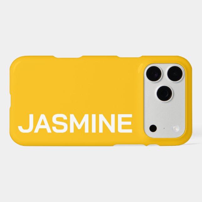 Personalized Name Stylish Minimal Monogram Modern (Back Horizontal)