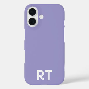 Personalized Name Stylish Modern Elegant Minimal iPhone 16 Case
