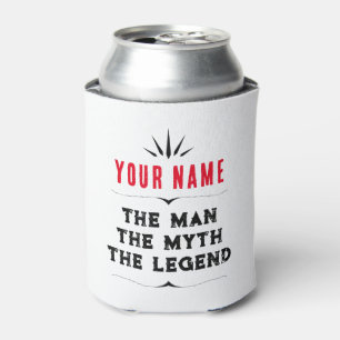 Personalized Name The Man The Myth The Legend  Can Cooler