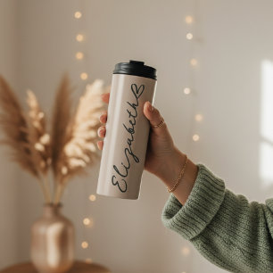 Personalized Name Thermal Tumbler Gift for Wife