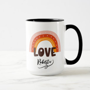 Personalized name Valentine's day Mug