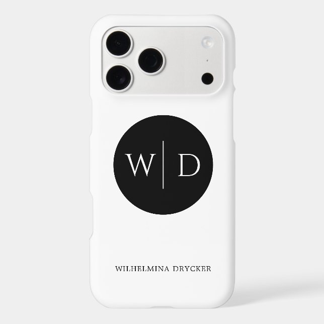 Personalized Name with Monogram (Back)