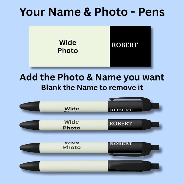 Personalized Name & Your Photo Pen (Creator Uploaded)