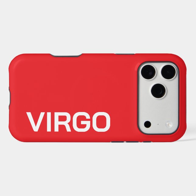PERSONALIZED NAME ZODIAC SIGN STYLISH MODERN  (Back Horizontal)