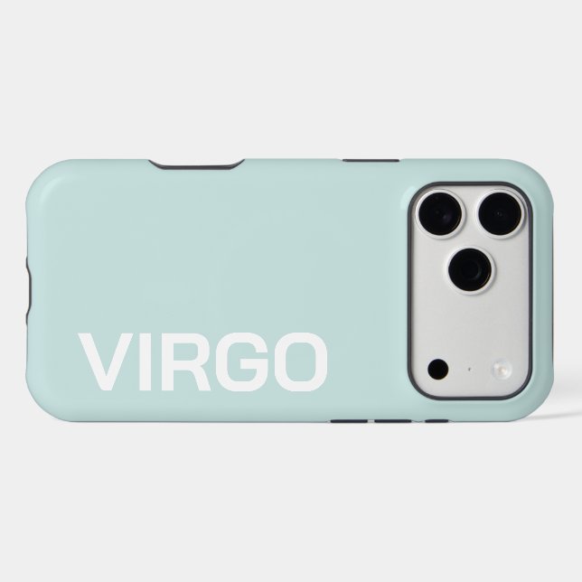 PERSONALIZED NAME ZODIAC SIGN STYLISH MODERN  (Back Horizontal)