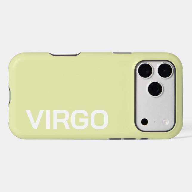 PERSONALIZED NAME ZODIAC SIGN STYLISH MODERN  (Back Horizontal)