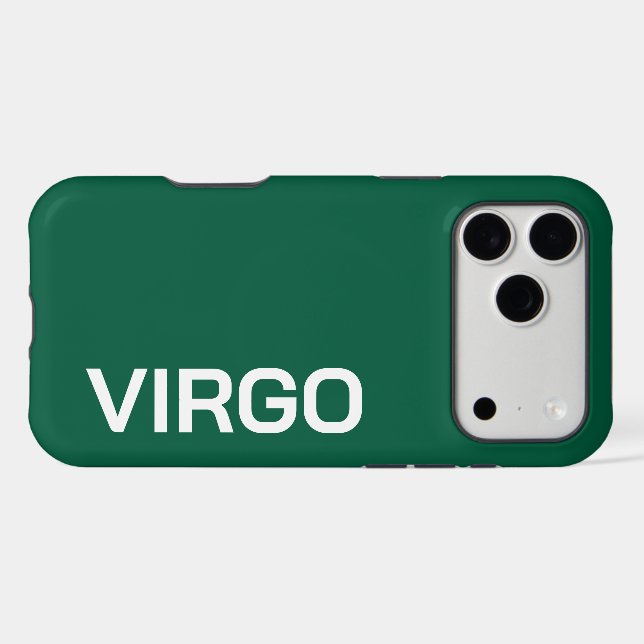 PERSONALIZED NAME ZODIAC SIGN STYLISH MODERN  (Back Horizontal)