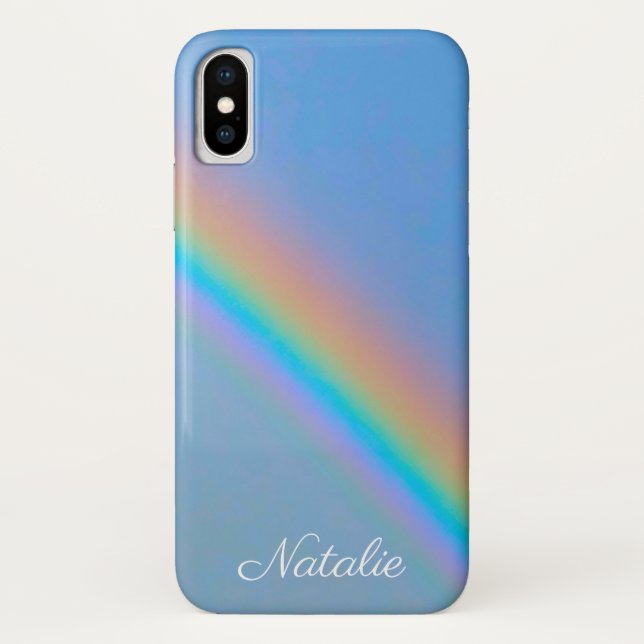 Personalized natural real rainbow Case-Mate iPhone case (Back)