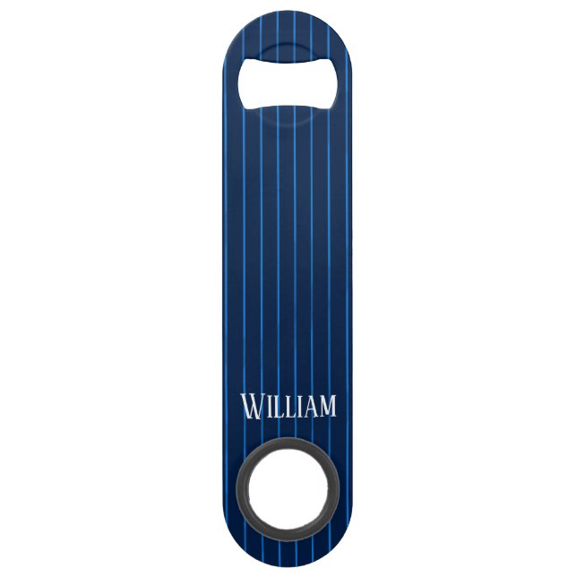 Personalized navy blue pinstripes (Front)