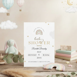 Personalized New Baby Shower Card