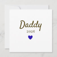 Personalized New Daddy Love Design with Year