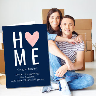 Personalized New Home Congratulations Card | New