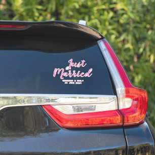 Personalized Newlywed Honeymoon Just Married