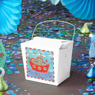 Personalized Noah's Ark  Favour Box