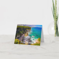 Personalized Northern Ireland Coastal Card