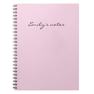 Personalized Notebook