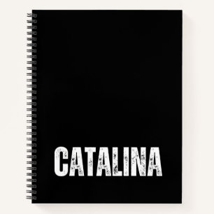 Personalized Notebook with Catalina