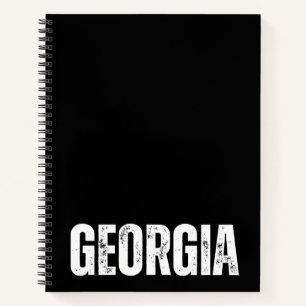 Personalized Notebook with Georgia