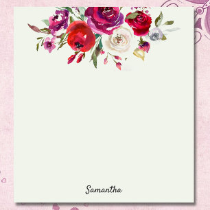 Personalized Notepad YOUR TEXT Gift For Her