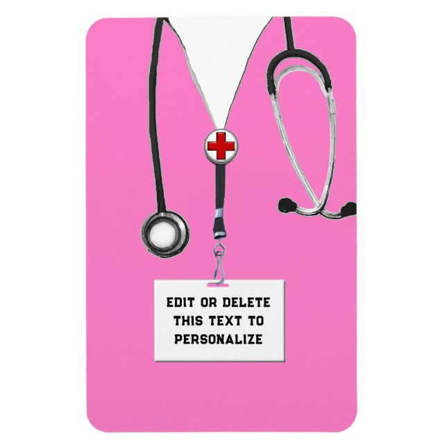 Personalized Nurse Gift Magnet (Vertical)