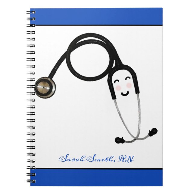 Personalized Nurse Gift Notebook (Front)