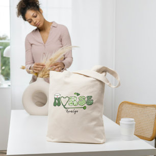 Personalized Nurse Name Tote Bag Holiday Nurse G