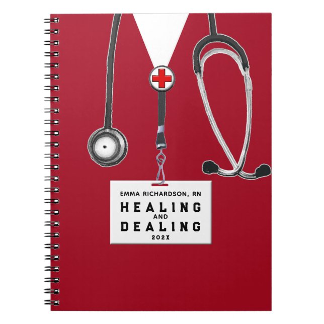 Personalized Nurse Notebook (Front)