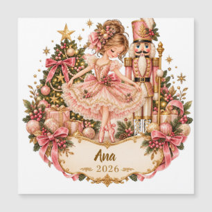 Personalized Nutcracker Ballerina Christmas Orname