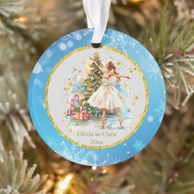 Personalized Nutcracker Ballet Christmas - Gift Ornament (Tree)
