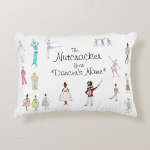 Personalized Nutcracker Ballet  Decorative Cushion