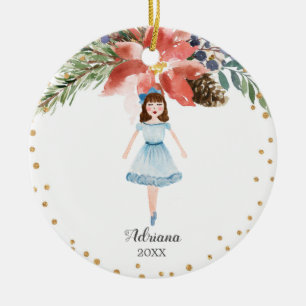 Personalized Nutcracker ornament Girl