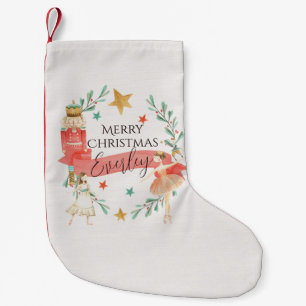 Personalized Nutcracker Theme Christmas Stocking