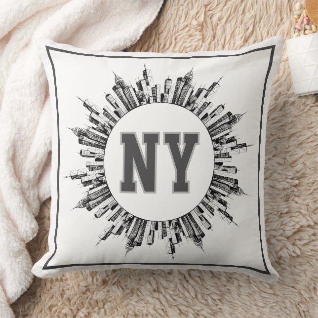 Personalized NY Cushion (Blanket)