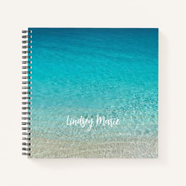 PERSONALIZED OCEAN Notebook (Front)