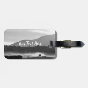 Personalized Off to see the world luggage tag