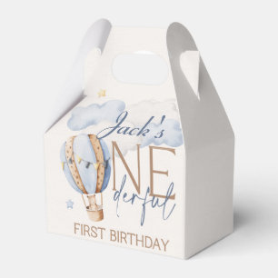 Personalized ONEderful 1st Birthday Favor Box