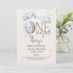 Personalized ONEderful 1st Birthday Invitation