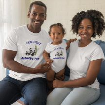 PERSONALIZED OUR FIRST FATHER'S DAY PANDA MATCHING